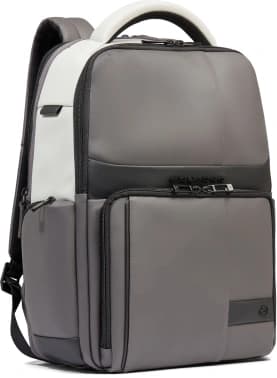 Рюкзак мужской Piquadro Wollem Rubber CA6239W129W/GRN серый/черный полиуретан - фото 5