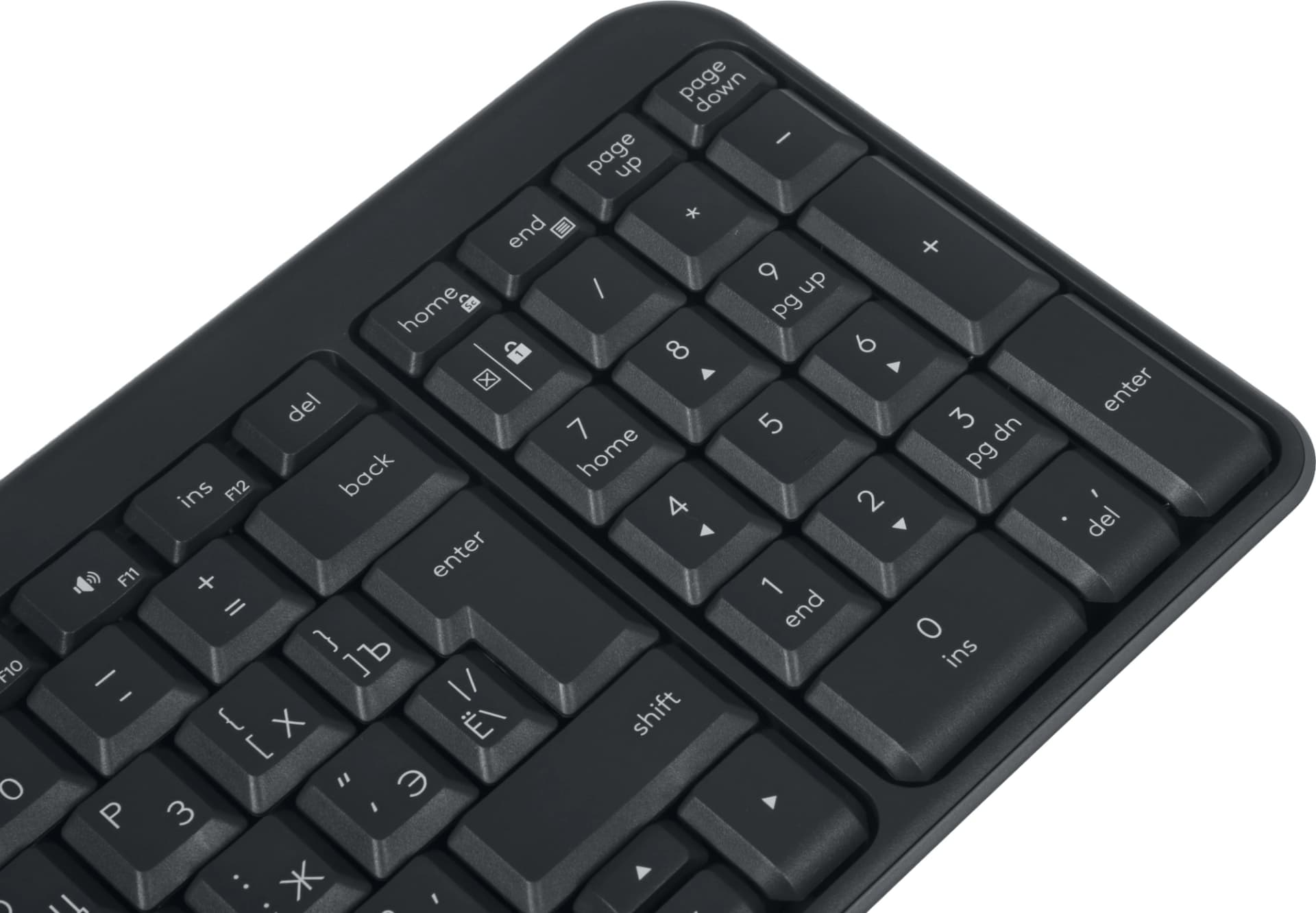 Клавиатура Logitech K250 YR0107 графитовый беспроводная BT slim (920-013452) - фото 4