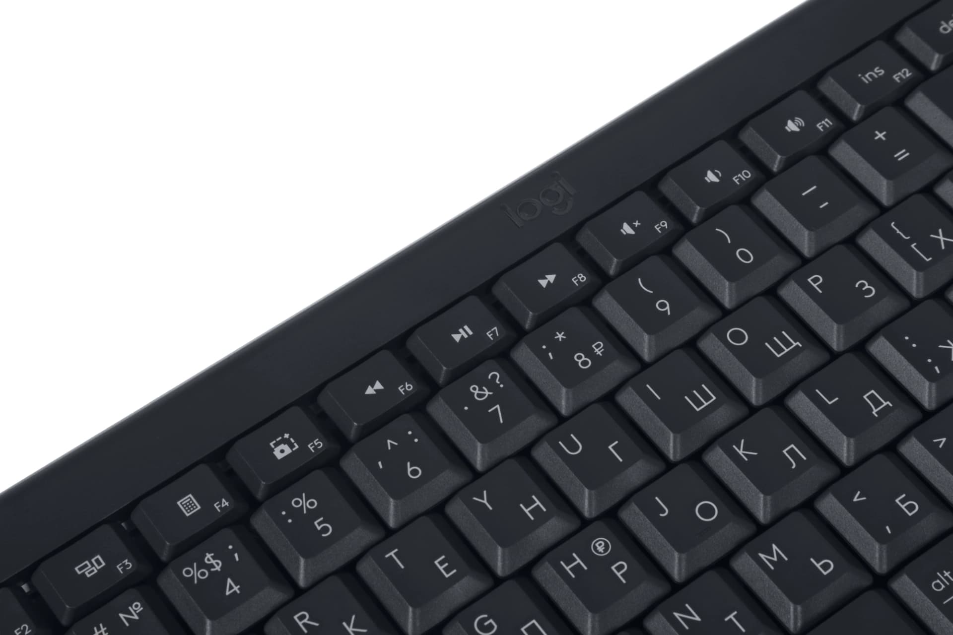 Клавиатура Logitech K250 YR0107 графитовый беспроводная BT slim (920-013452) - фото 5