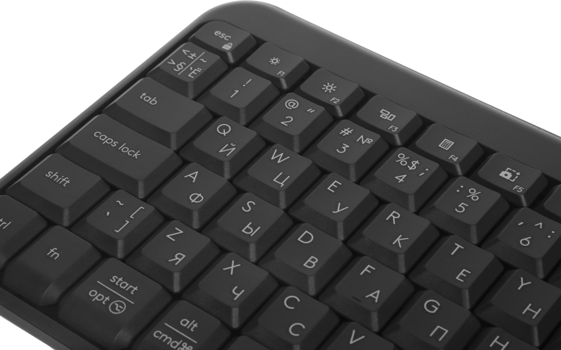 Клавиатура + мышь Logitech MK250 Compact MR0114 клав:графитовый мышь:графитовый USB беспроводная BT Multimedia (920-013853) - фото 3