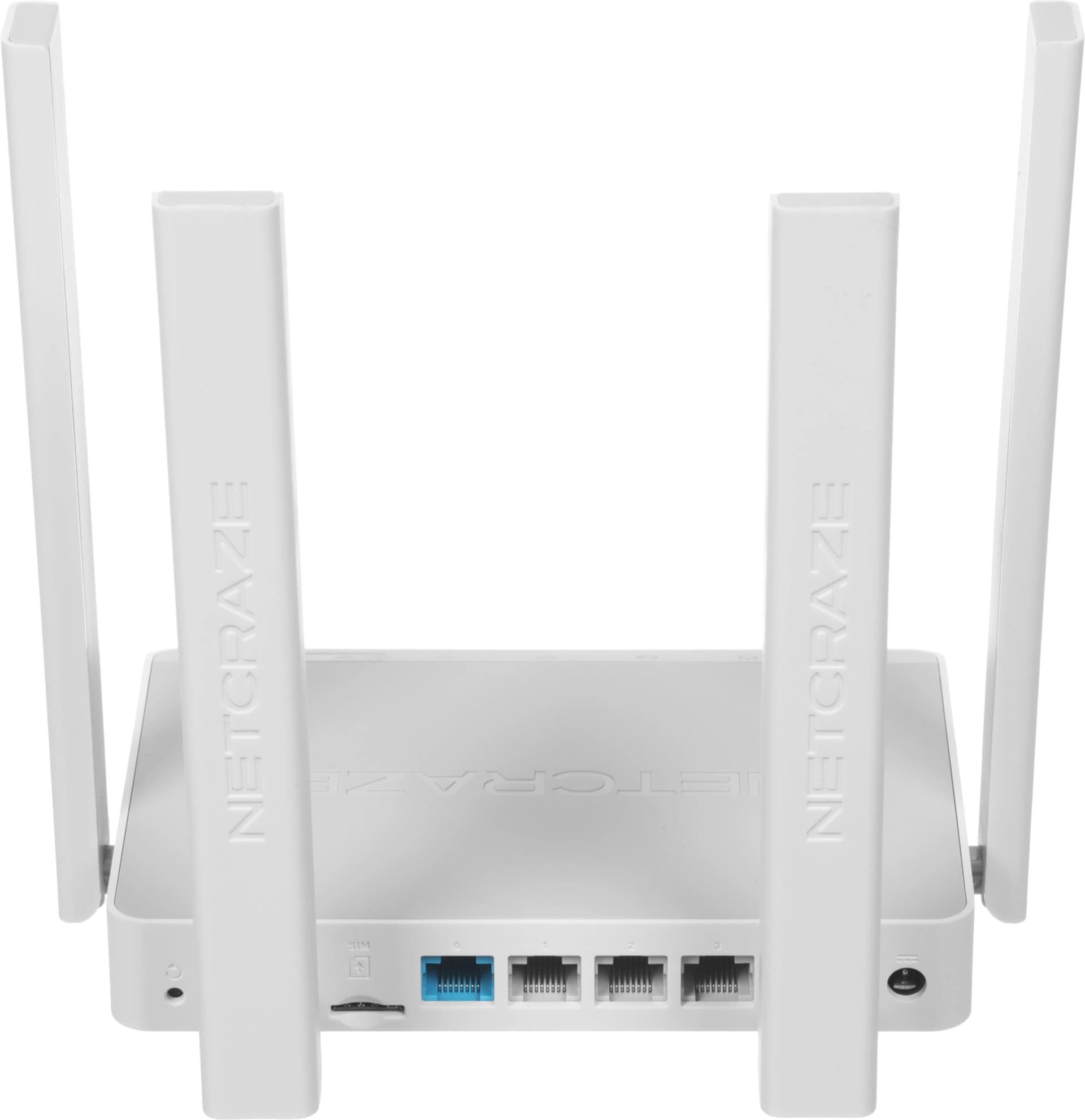 Роутер беспроводной Keenetic Netcraze Explorer 4G (NC-4910) AC1200 10/100BASE-TX/4G cat. 4 белый - фото 4