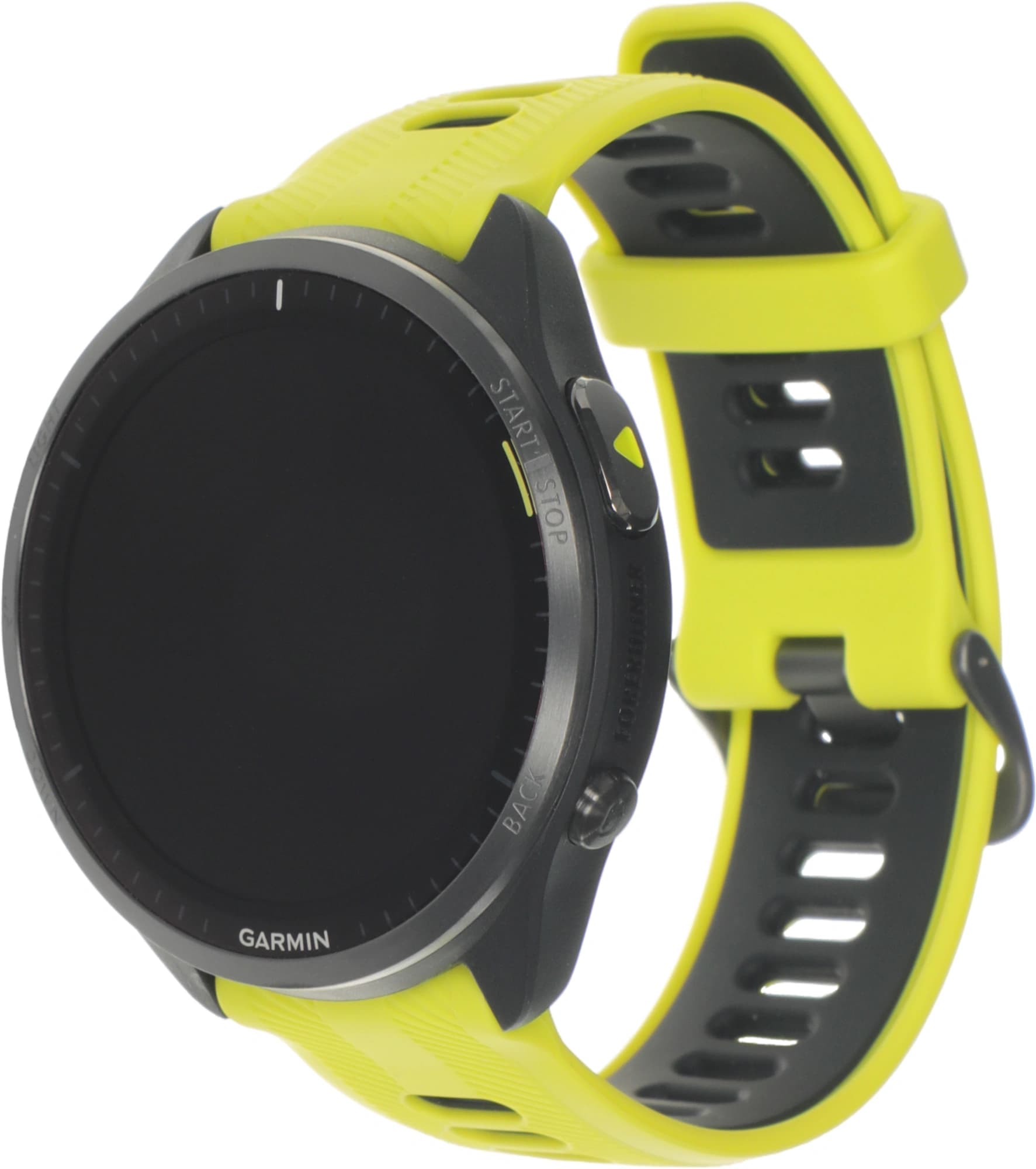 Смарт-часы Garmin Forerunner 965 47мм 1.4" AMOLED корп.черный рем.черный/желтый разм.брасл.:135-205мм (010-02809-12) - фото 5