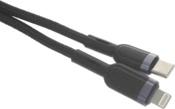 Кабель Hoco U117 IP(01467) USB Type-C (m)-Lightning (m) 1.2м черный - фото 5
