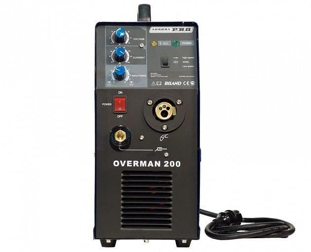 Сварочный полуавтомат Aurora OVERMAN 200 Mosfet инвертор MIG-MAG 7.7кВт - фото 4