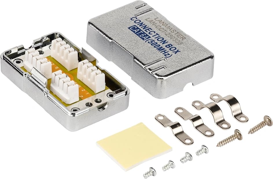 Соединитель Lanmaster LAN-CNB-STP6A белый - фото 4