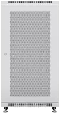 Шкаф коммутационный Cabeus (ND-05C-18U60/60) напольный 18U 600x600мм пер.дв.перфор. задн.дв.перфор. 800кг серый 500мм 46.7кг 220град. 988мм IP20 сталь - фото 5