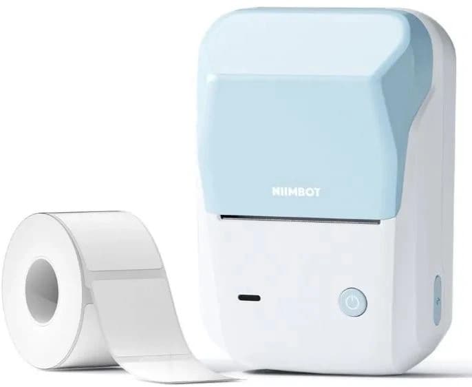 Термопринтер Niimbot B1 (1746797) 203dpi 50мм/с/USB/BT для печ.этик. голубой - фото 3