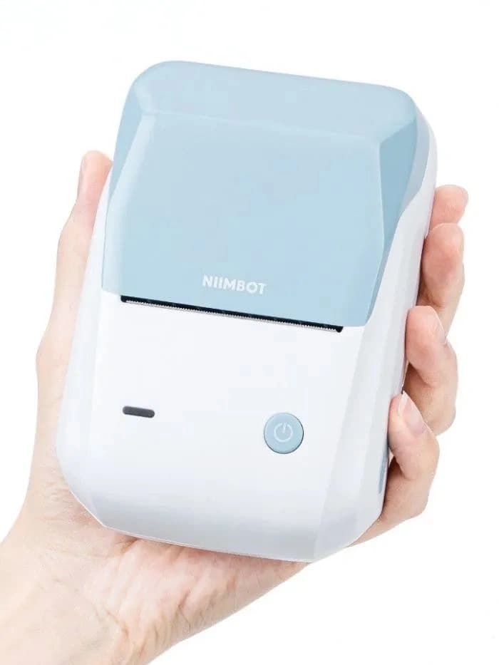 Термопринтер Niimbot B1 (1746797) 203dpi 50мм/с/USB/BT для печ.этик. голубой - фото 4