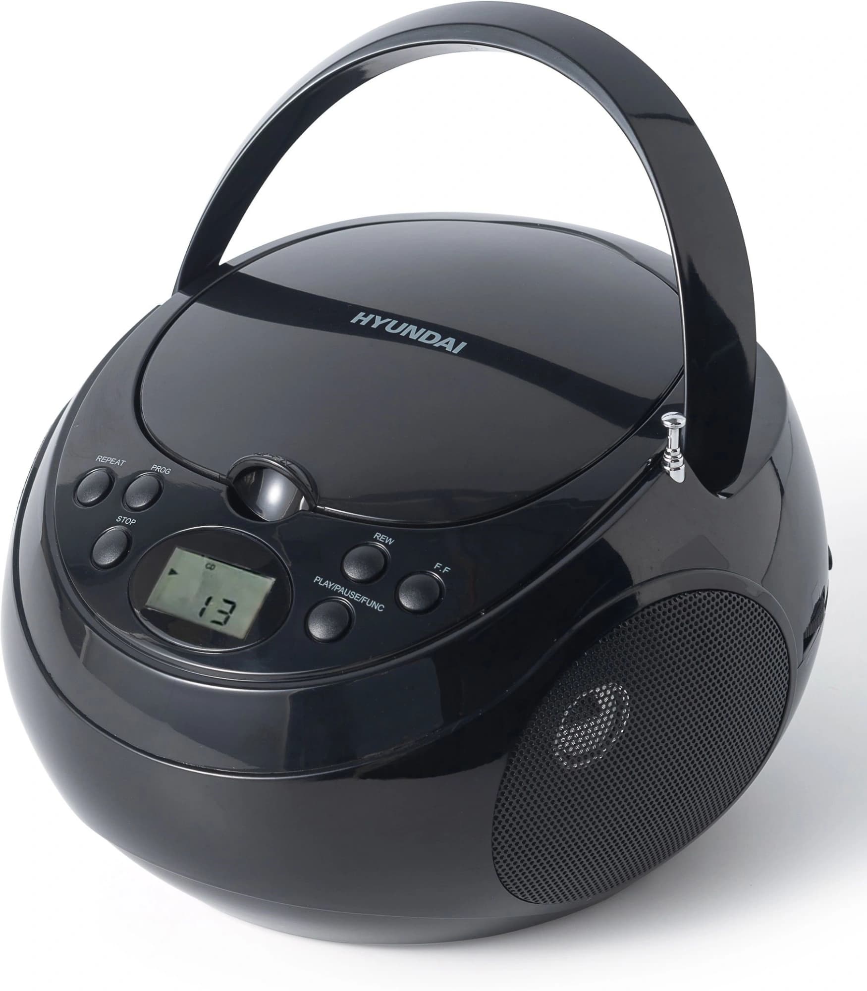 Аудиомагнитола Hyundai H-CD3301 черный 4Вт CD CDRW MP3 FM(dig) - фото 4