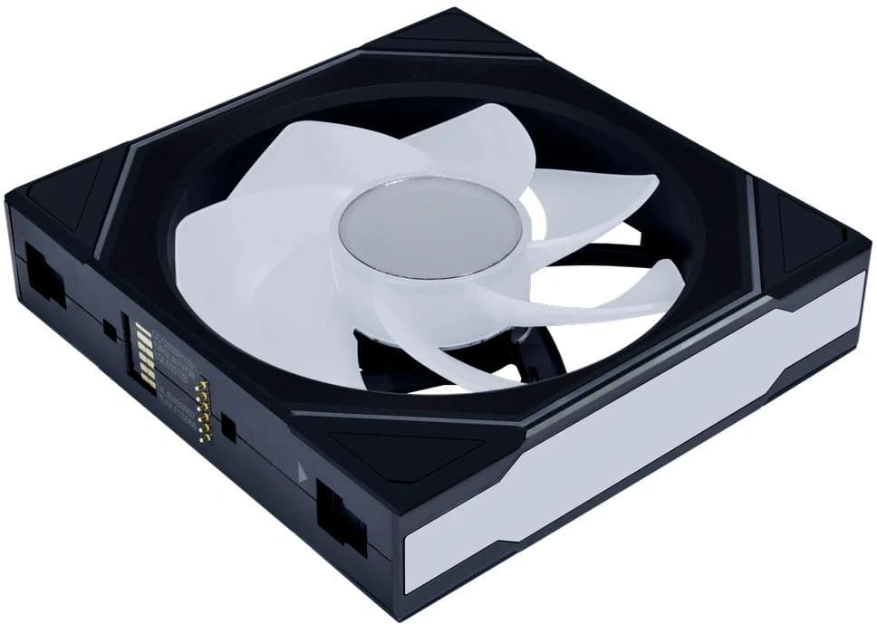 Вентилятор для корпуса Lian-Li Uni Fan SL-INF Wireless 120 Reverse ARGB 120х122.1x28 черный 4-pin 32.2дБ (G99.12RSLIN1W1B.R0) Ret - фото 4