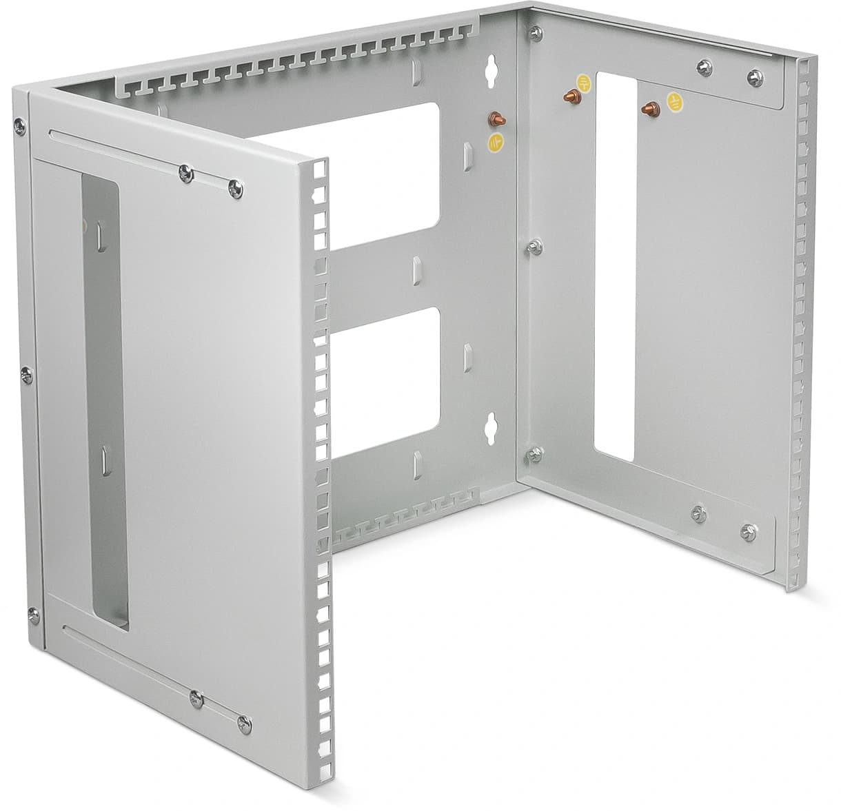 Кронштейн телекоммуникационный Cabeus NC-9U настен. регул.глуб. 9U 19" 450мм нагр.:15кг серый
