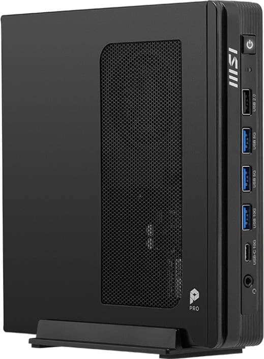 Неттоп MSI Pro DP10 A14MG-011BRU i5 14400 (2.5) UHDG 730 без ОС 2x2.5GbitEth WiFi BT 120W черный (936-B21011-011)