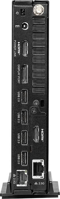 Неттоп MSI Pro DP10 A14MG-011BRU i5 14400 (2.5) UHDG 730 без ОС 2x2.5GbitEth WiFi BT 120W черный (936-B21011-011) - фото 3