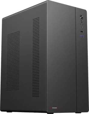 Корпус Accord ACC-266 черный без БП mATX 1x120mm 1xUSB2.0 1xUSB3.0 audio bott PSU - фото 2