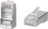 Коннектор Cabeus (8P8C-SH) кат.5E RJ45 серебристый - фото 3