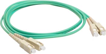 Патч-корд Lanmaster LAN-2SC-2SC/OM3-5.0 2x50/125 OM3 SC дуплекс-SC дуплекс 5м LSZH - фото 2