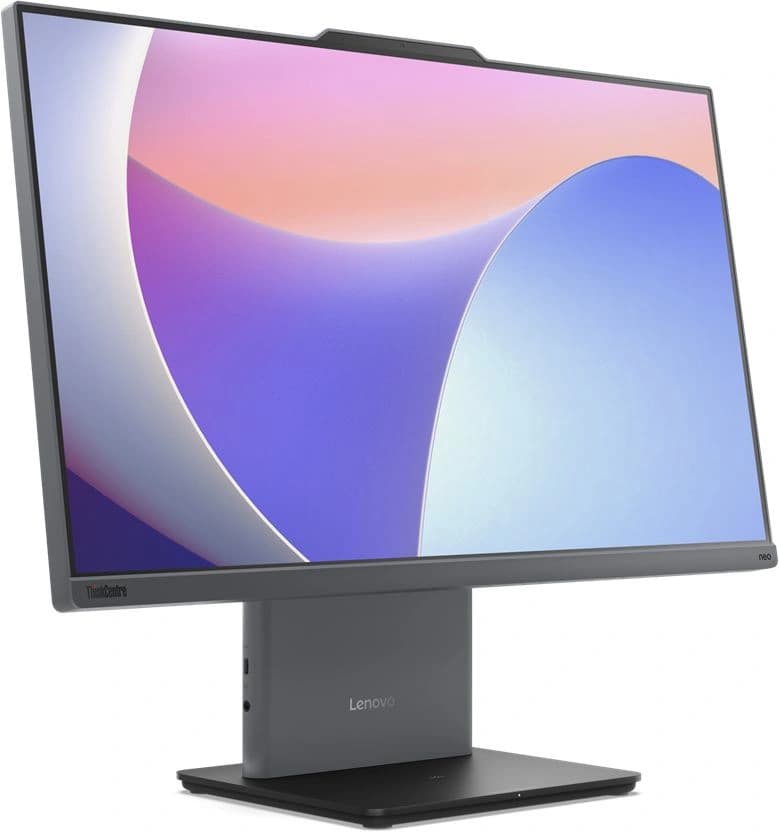 Моноблок Lenovo ThinkCentre neo 50a G5 23.8" Full HD i5 13420H (2.1) 16Gb SSD512Gb UHDG без ОС GbitEth WiFi BT 90W клавиатура мышь Cam серый 1920x1080 - фото 3