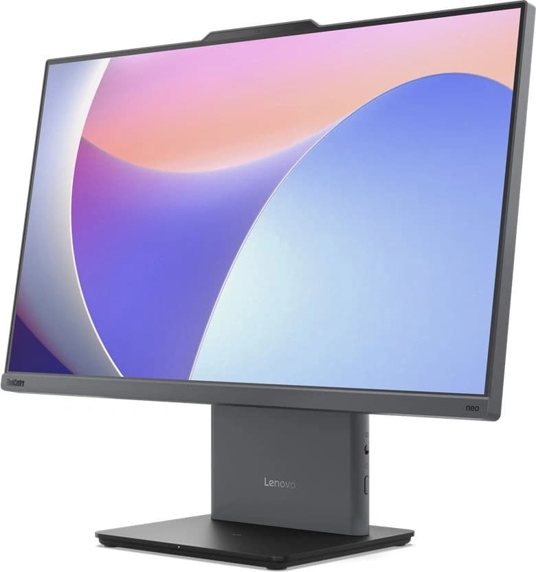 Моноблок Lenovo ThinkCentre neo 50a G5 23.8" Full HD i5 13420H (2.1) 16Gb SSD512Gb UHDG без ОС GbitEth WiFi BT 90W клавиатура мышь Cam серый 1920x1080 - фото 4