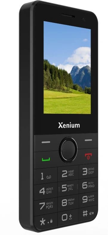 Мобильный телефон Xenium X900 черный моноблок 3G 4G 1Sim 2.4" 240x320 Spreadtrum ThreadX RTOS 0.3Mpix GPS GSM900/1800 GSM1900 MP3 FM A-GPS microSD max32Gb - фото 5