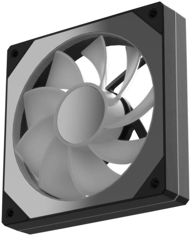 Вентилятор для корпуса Formula Floe Se 12 Reverse ARGB 120х120x25 черный 4-pin 27.5дБ (FLOE SE 12BK ARPW REVERSE) Ret - фото 5