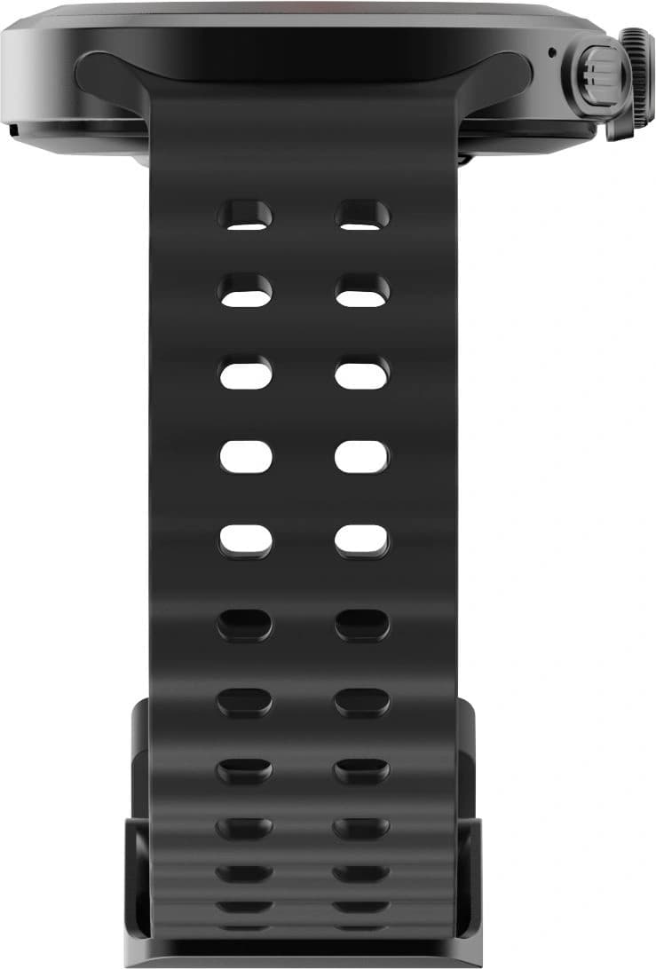 Смарт-часы Tecno Watch Neo 1.43" AMOLED корп.черный рем.черный/оранжевый разм.брасл.:130-210мм (WN01) - фото 4