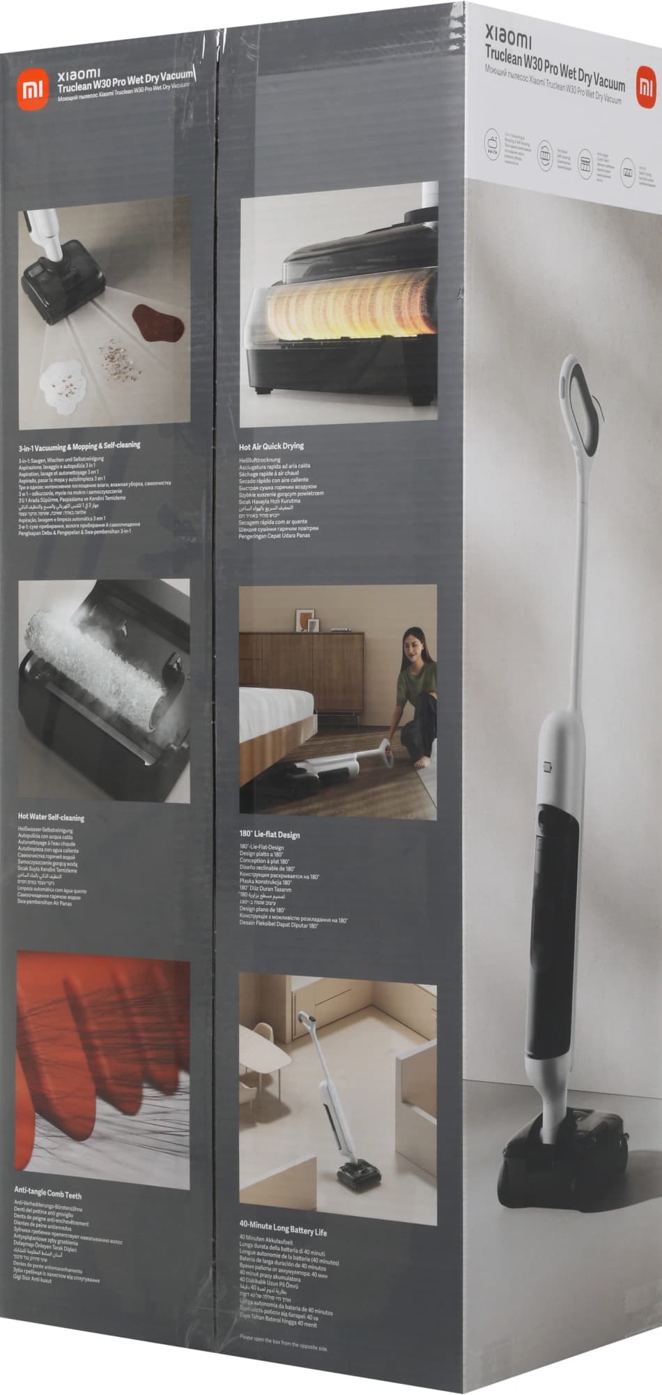 Пылесос моющий Xiaomi Truclean W30 Pro Wet Dry Vacuum 200Вт белый - фото 3