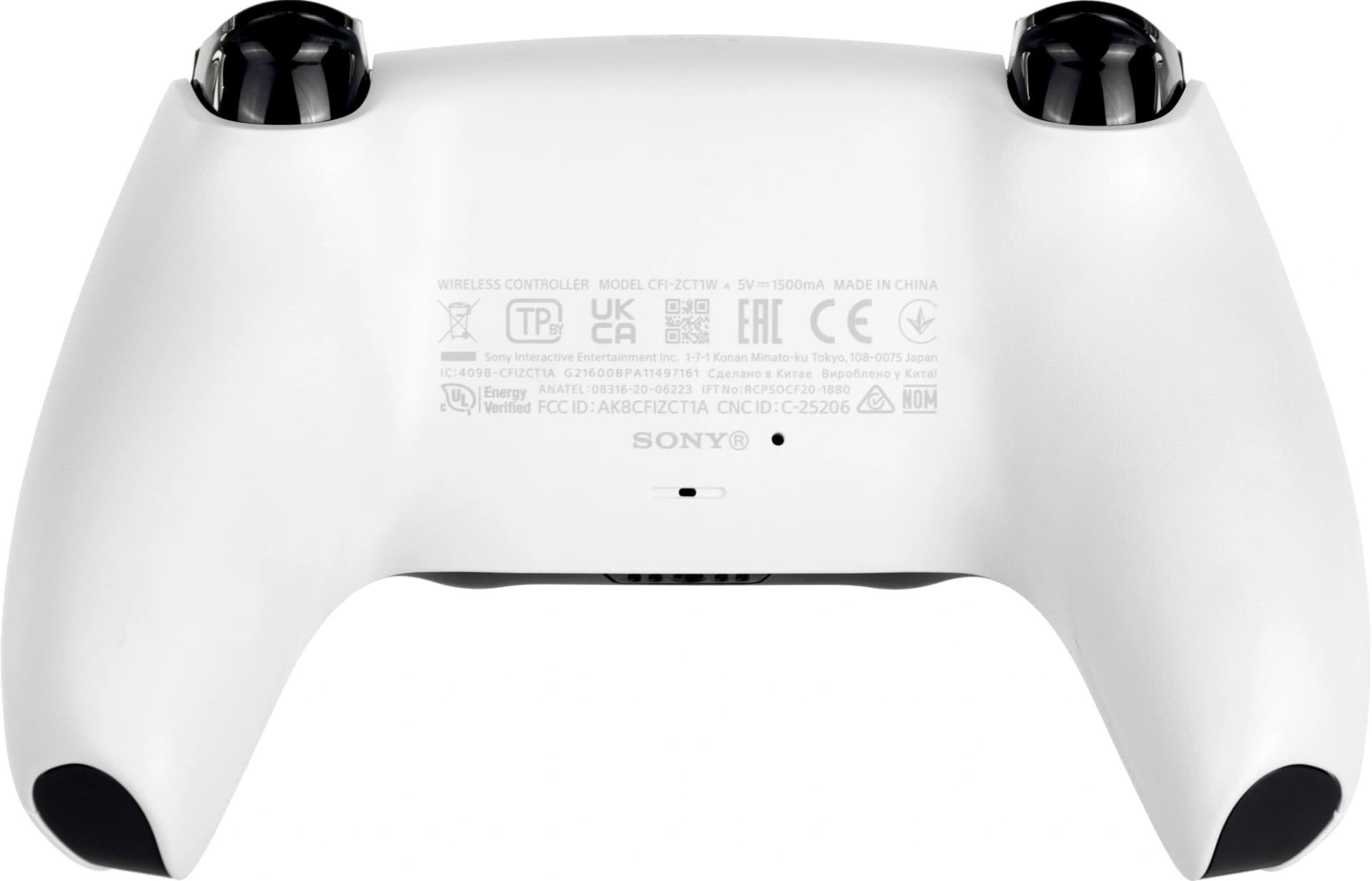 Геймпад Беспроводной PlayStation DualSense белый для: PlayStation 5 (CFI-ZCT2W) - фото 2