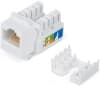 Модуль Cabeus KJ-RJ45-CAT.5E-90 информ. Keystone RJ45 кат.5E бронз. - фото 3