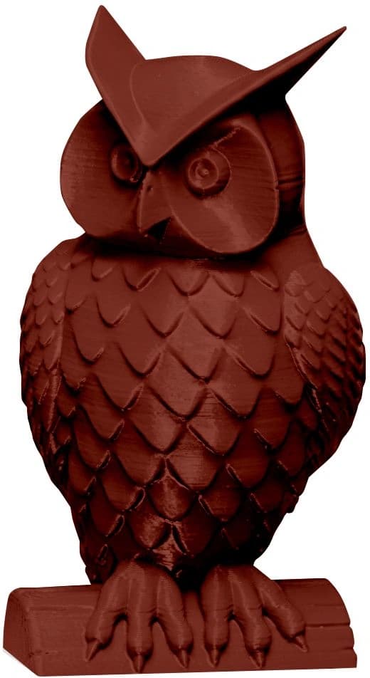 Пластик для принтера 3D Cactus CS-3D-PLA-1KG-CHOCO PLA d1.75мм 1кг L326м 1цв. - фото 3