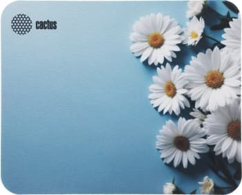 Коврик для мыши Cactus Daisies рисунок 250x200x3мм (CS-MPC-D07S) - фото 2