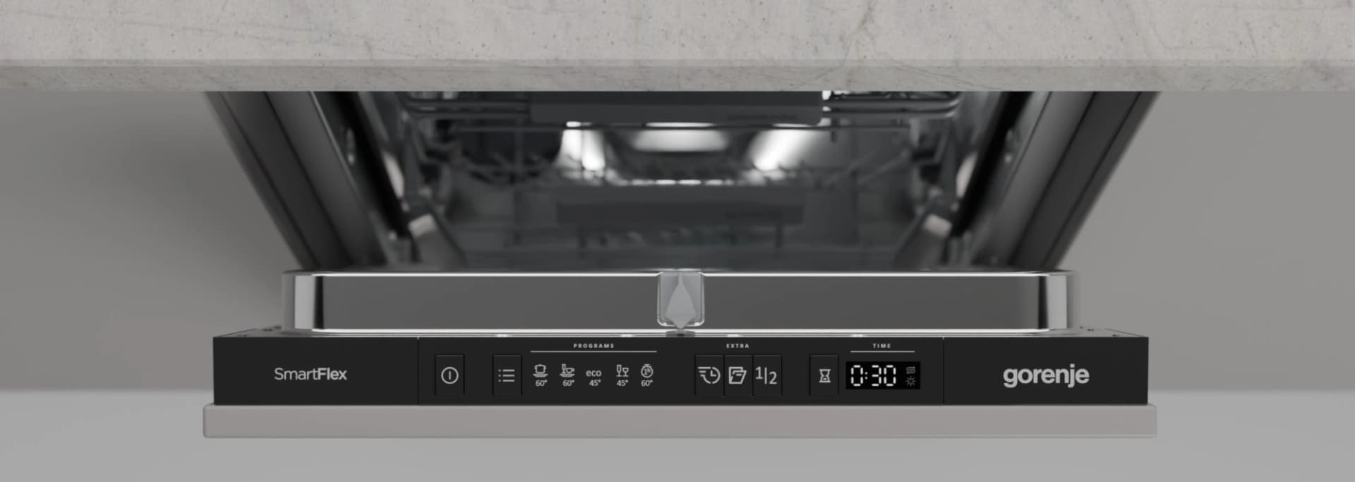 Посудомоечная машина встраив. Gorenje GV563C10 1760Вт узкая нержавеющая сталь - фото 5