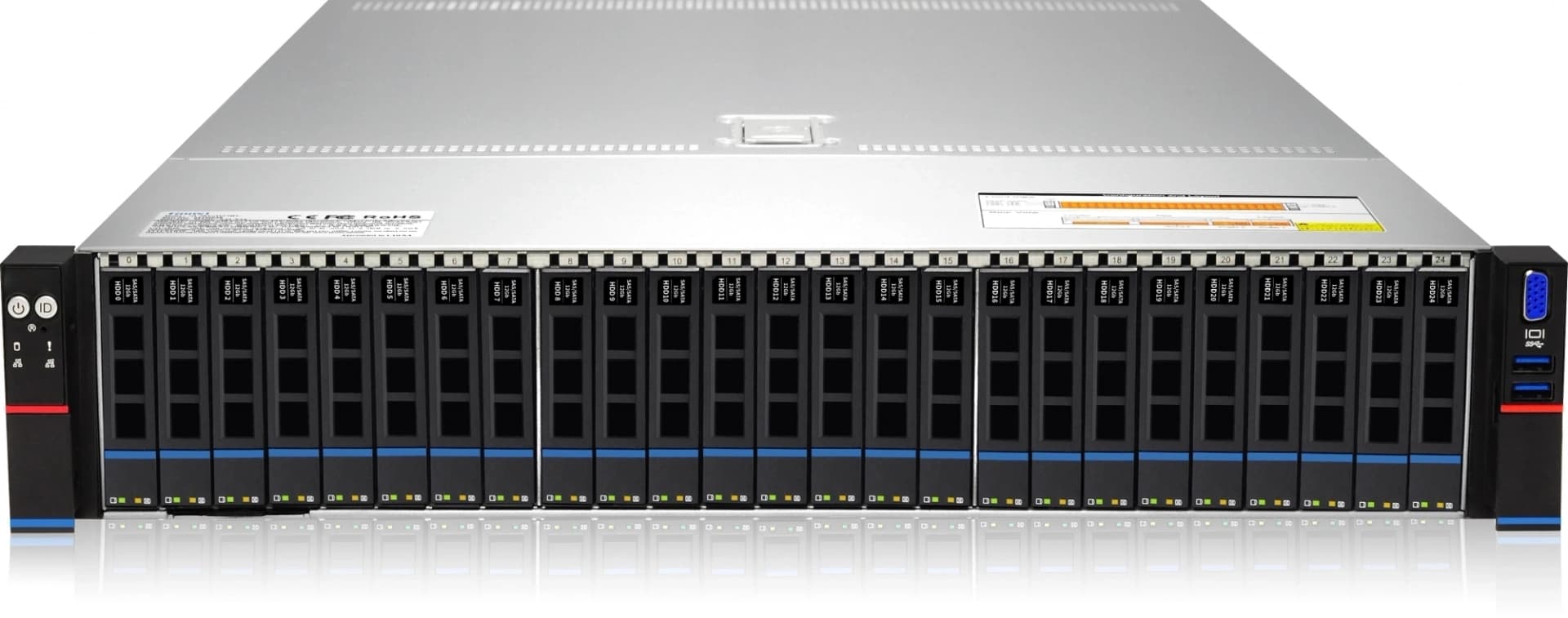 Сервер IRU Rock g2225p 2x6330 4x32Gb 9460-8i AST2500 4P 10G/2P 1G 2x1300W w/o OS (2163627)