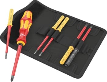 Отвертка Wera Kraftform Kompakt VDE 7 Universal 2 Tool Finder в компл.:7 предметов (WE-006601) - фото 2