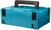 Ящик для инструментов Makita Makpac тип 2 19.227л 1отд. бирюзовый/черный (821550-0) - фото 3