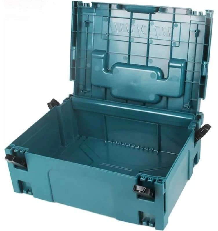 Ящик для инструментов Makita Makpac тип 2 19.227л 1отд. бирюзовый/черный (821550-0) - фото 3