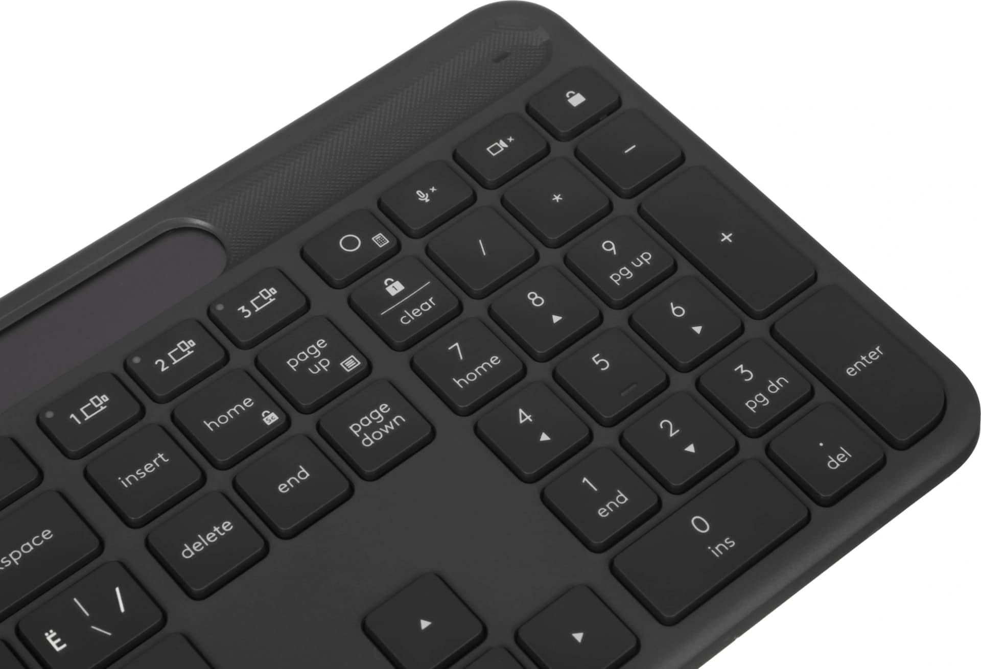 Клавиатура Logitech K980 графитовый беспроводная BT slim (920-013768) - фото 4
