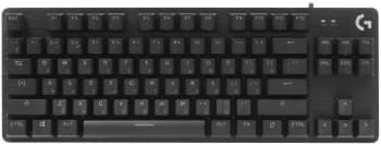Клавиатура Logitech G412 TKL механическая черный USB for gamer LED (920-010449) кабель 1.8м - фото 2