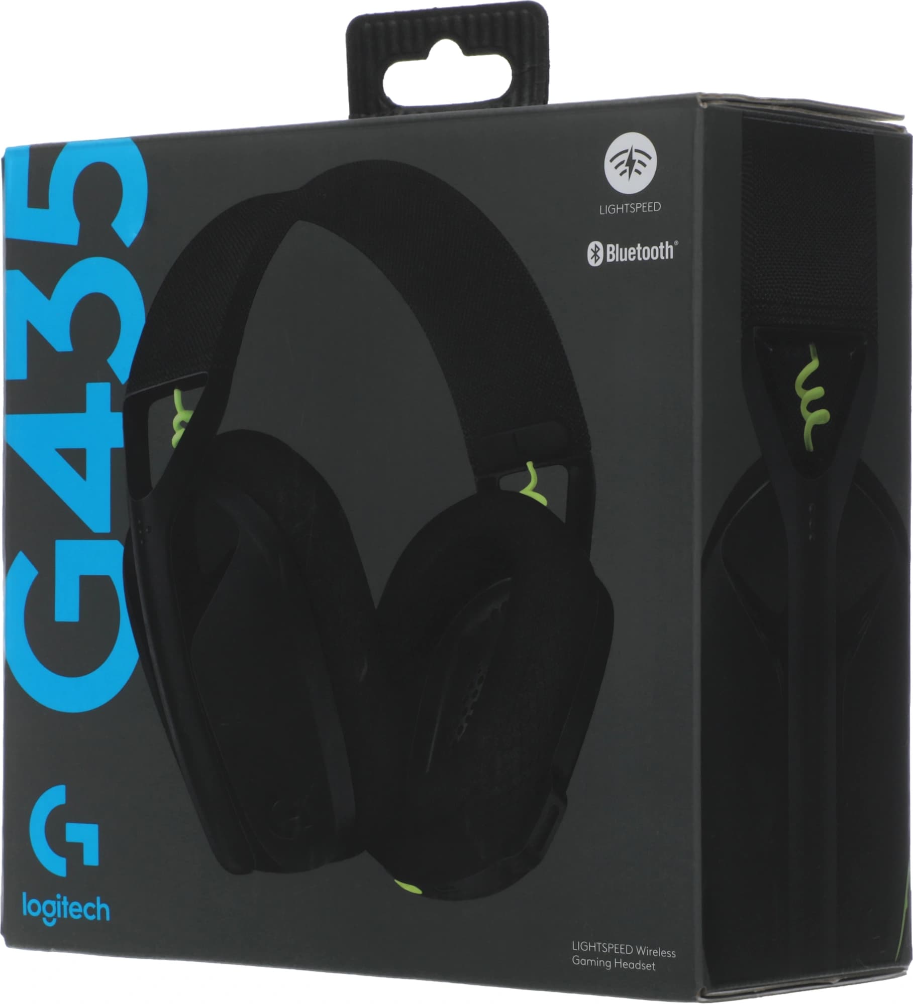 Наушники с микрофоном Logitech G435 черный/желтый накладные BT/Radio оголовье (981-001051)