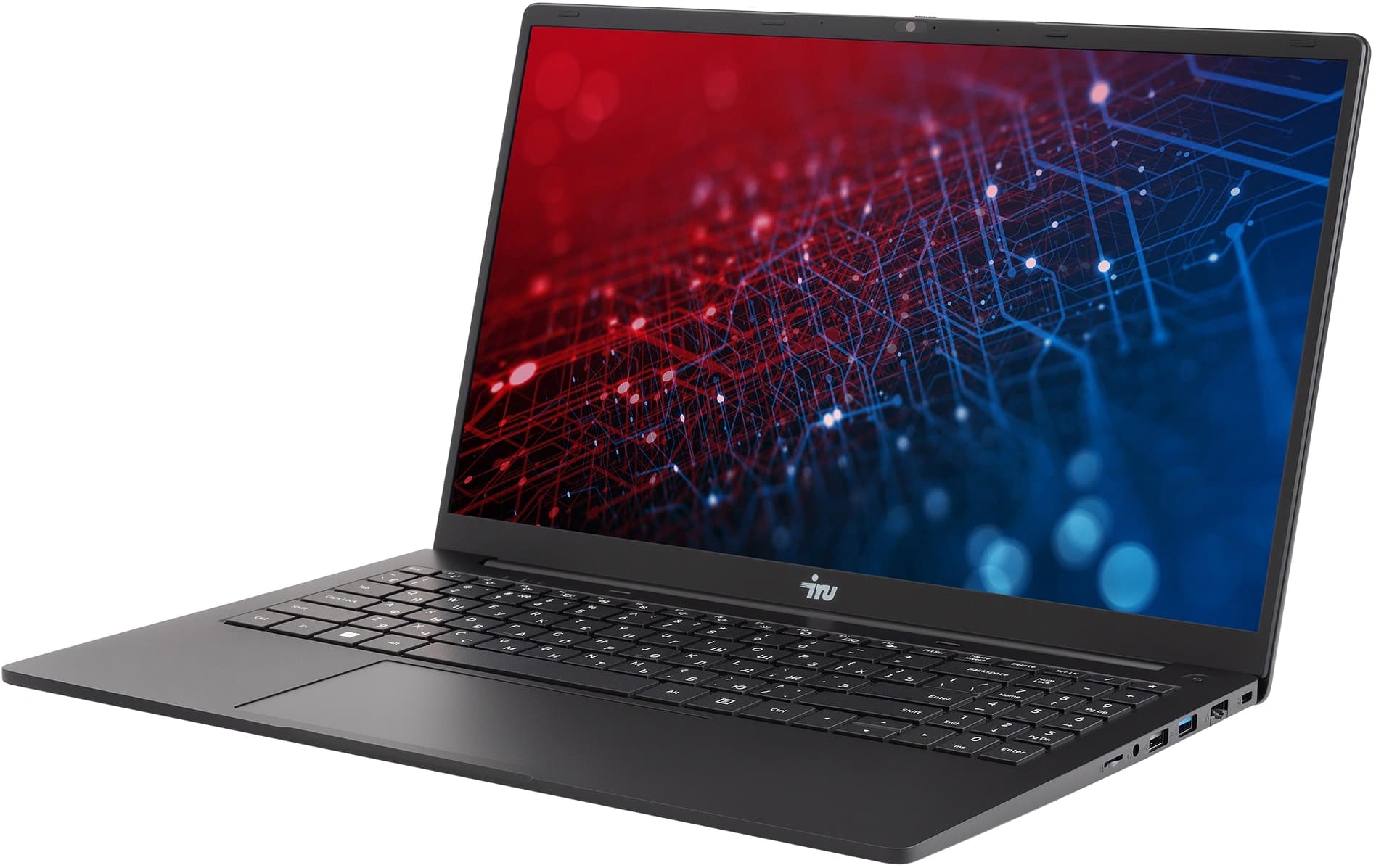 Ноутбук IRU Strato 15ALID4 Core i5 1334U 16Gb SSD512Gb Intel UHD Graphics 15.6" IPS FHD (1920x1080) без ОС black WiFi BT Cam 6000mAh (2168023) - фото 3