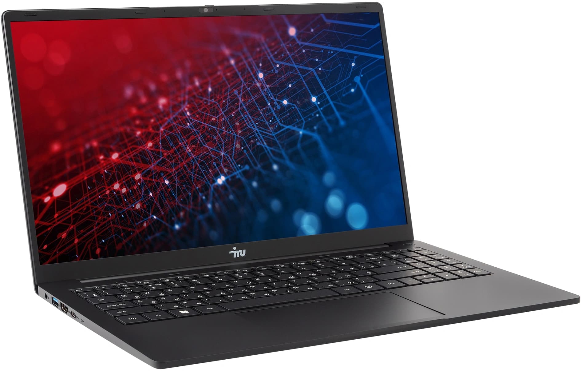 Ноутбук IRU Strato 15ALID4 Core i5 1334U 16Gb SSD512Gb Intel UHD Graphics 15.6" IPS FHD (1920x1080) без ОС black WiFi BT Cam 6000mAh (2168023) - фото 4