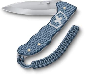 Нож перочинный Victorinox Evoke Alox LE26 (0.9415.L26) 136мм 5функц. синий подар.коробка - фото 2