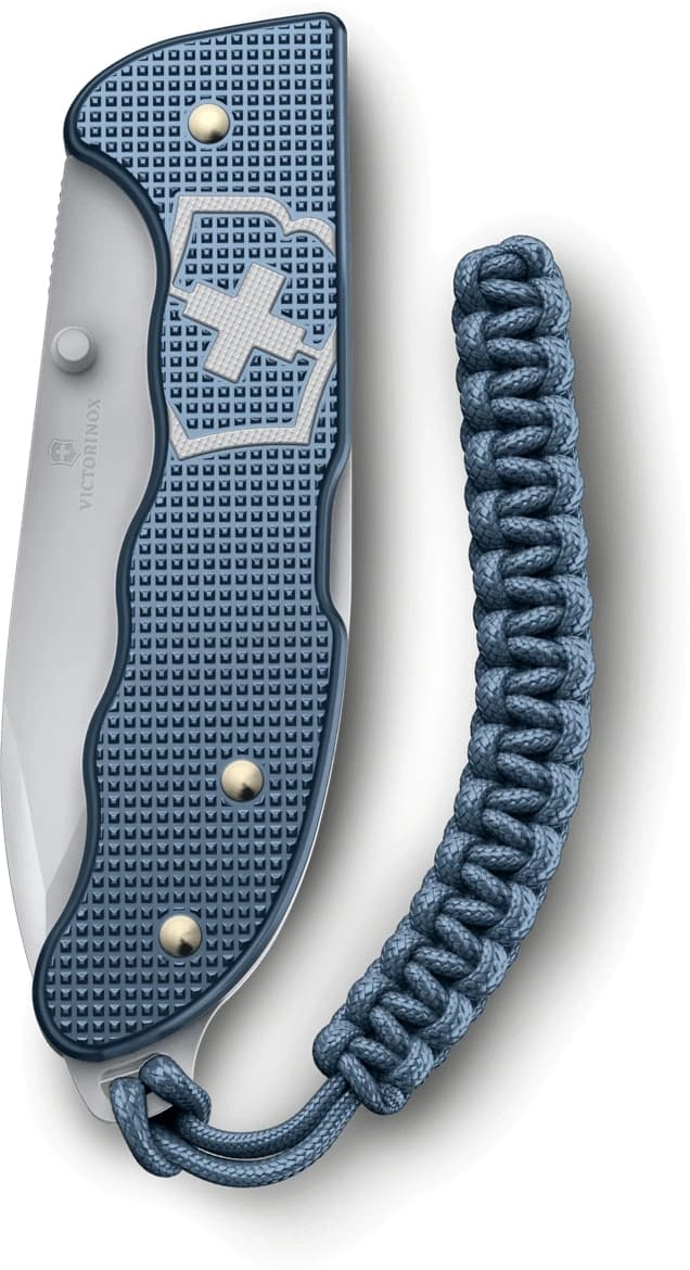 Нож перочинный Victorinox Evoke Alox LE26 (0.9415.L26) 136мм 5функц. синий подар.коробка - фото 3