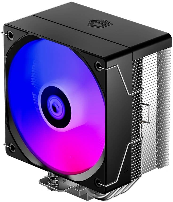 Устройство охлаждения(кулер) ID-Cooling SE-903-XT V2 RGB Soc-AM5/AM4/1200/1700/1851 серебристый/черный 4-pin 140-29.1dB Al+Cu 150W 650gr Ret - фото 4