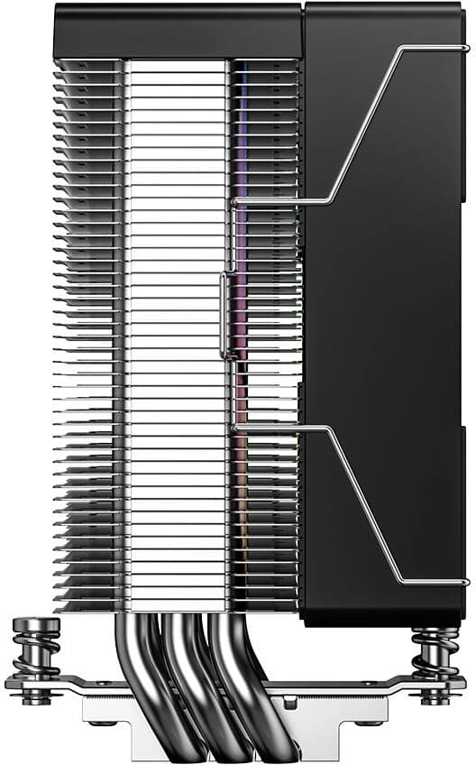 Устройство охлаждения(кулер) ID-Cooling SE-903-XT V2 RGB Soc-AM5/AM4/1200/1700/1851 серебристый/черный 4-pin 140-29.1dB Al+Cu 150W 650gr Ret - фото 5