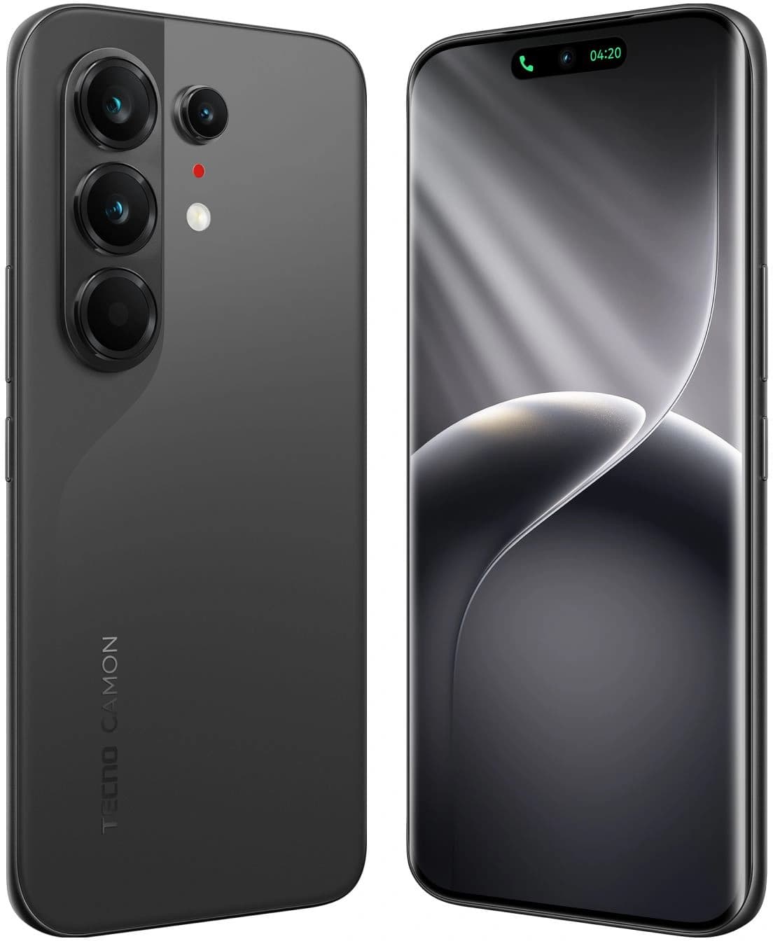 Смартфон Tecno Camon 50 Ultra 5G 256Gb 12Gb черный моноблок 3G 4G 2Sim 6.78" 1208x2644 Android 16 50Mpix 802.11 a/b/g/n/ac/ax NFC GPS GSM900/1800 GSM1900 Protect FM - фото 4