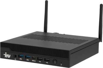 Неттоп IRU Tactio 310H6ITF i7 12700 (2.1) 32Gb SSD1Tb UHDG 770 Windows 11 Pro GbitEth WiFi BT 90W черный (RUS) (2173196) - фото 2