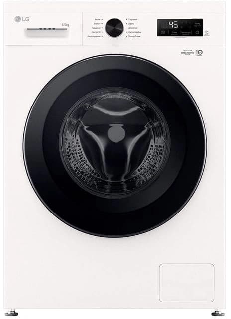 Стиральная машина LG F2Y1WS6W.ABWPCOM класс: A загр.фронтальная макс.:6.5кг белый инвертор