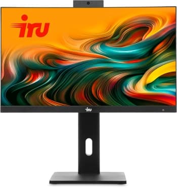 Моноблок IRU Tactio 23IP 23.8" Full HD i5 12400 (2.5) 16Gb SSD512Gb UHDG 730 без ОС WiFi BT 120W Cam черный 1920x1080 (RUS) - фото 5