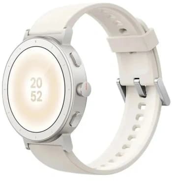 Смарт-часы Realme Watch S5 44мм 1.43" AMOLED корп.бежевый рем.бежевый (6941764490451) - фото 2