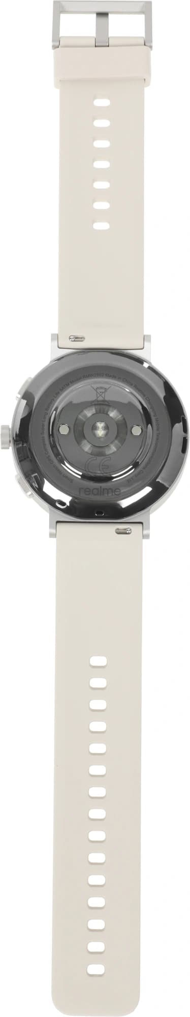 Смарт-часы Realme Watch S5 44мм 1.43" AMOLED корп.бежевый рем.бежевый (6941764490451) - фото 5